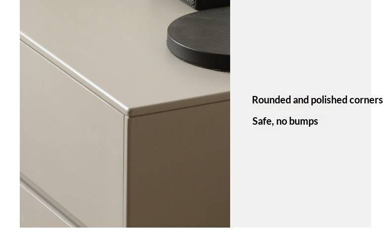 Poplar Solid Wood Light Luxury Six-Drawer Chest