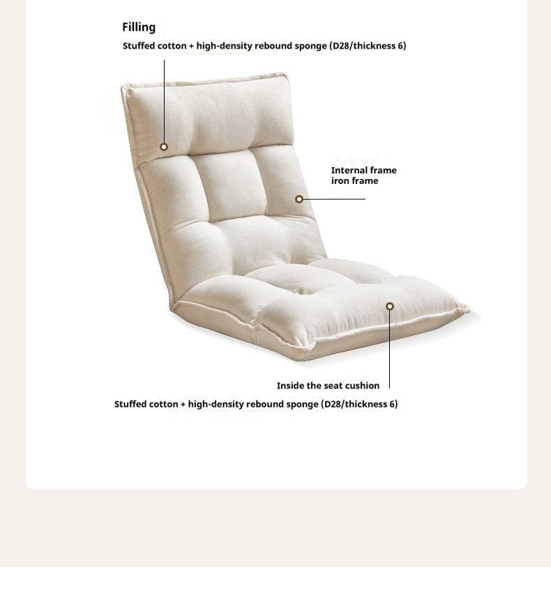 Lounger Lazy Balcony Backrest Chair