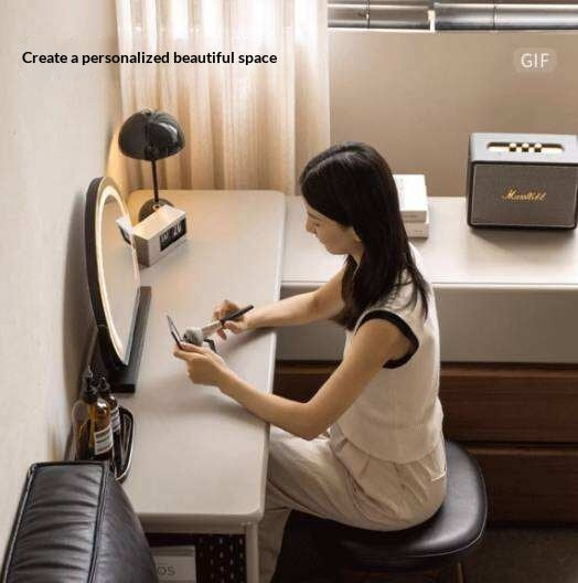 Black Walnut, Poplar Solid Wood Vanity Table Modern Italian Design