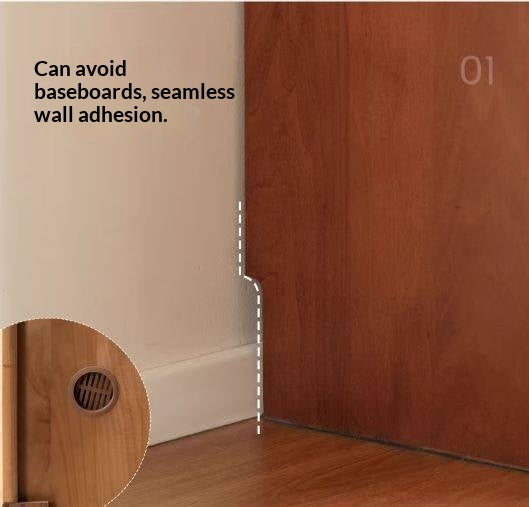 Poplar Solid Wood Vintage Style Study Storage Cabinet