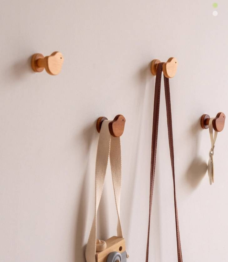 Beech Solid Wood Entry Door Porch Hanger