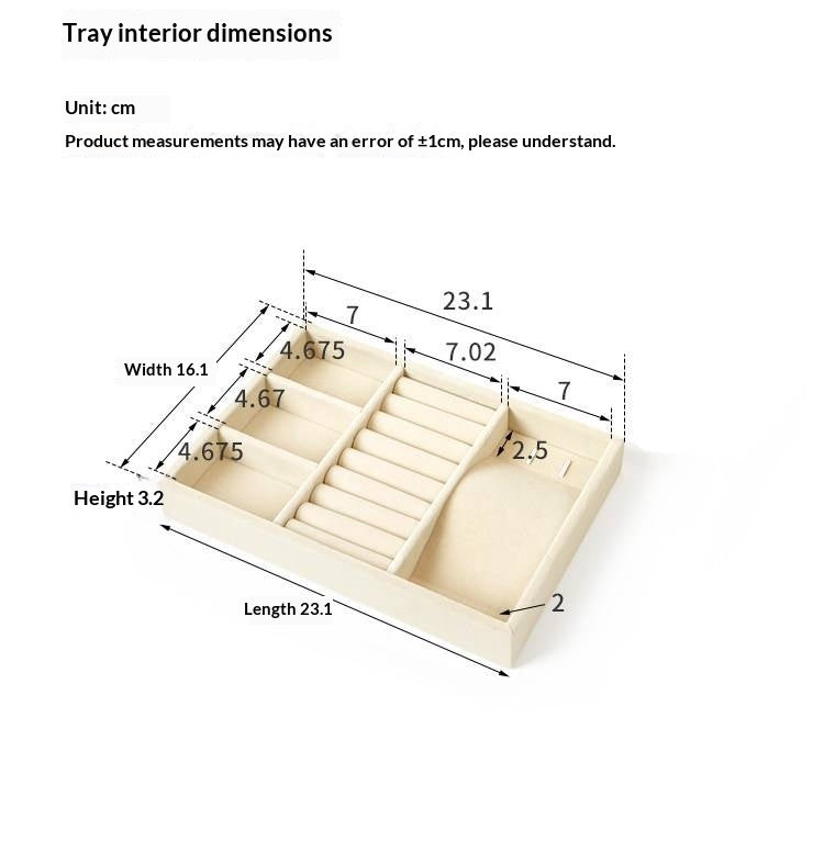 Black Walnut Solid Wood Storage Jewelry Box Transparent Display