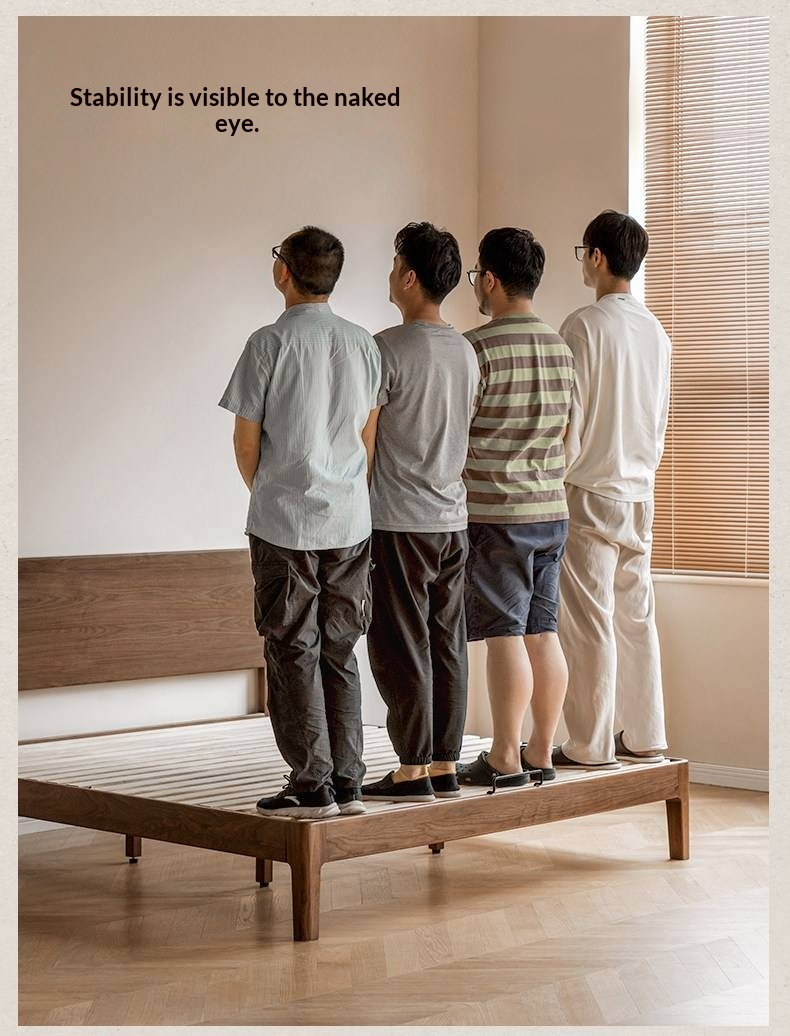 Ash, North American Black Walnut High Head Bed