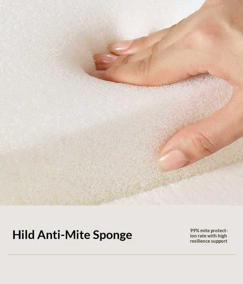 Zero-Glue Lily of the Valley Independent Spring Thick Mattress — Memory Foam, Anti-Mite Latex Support