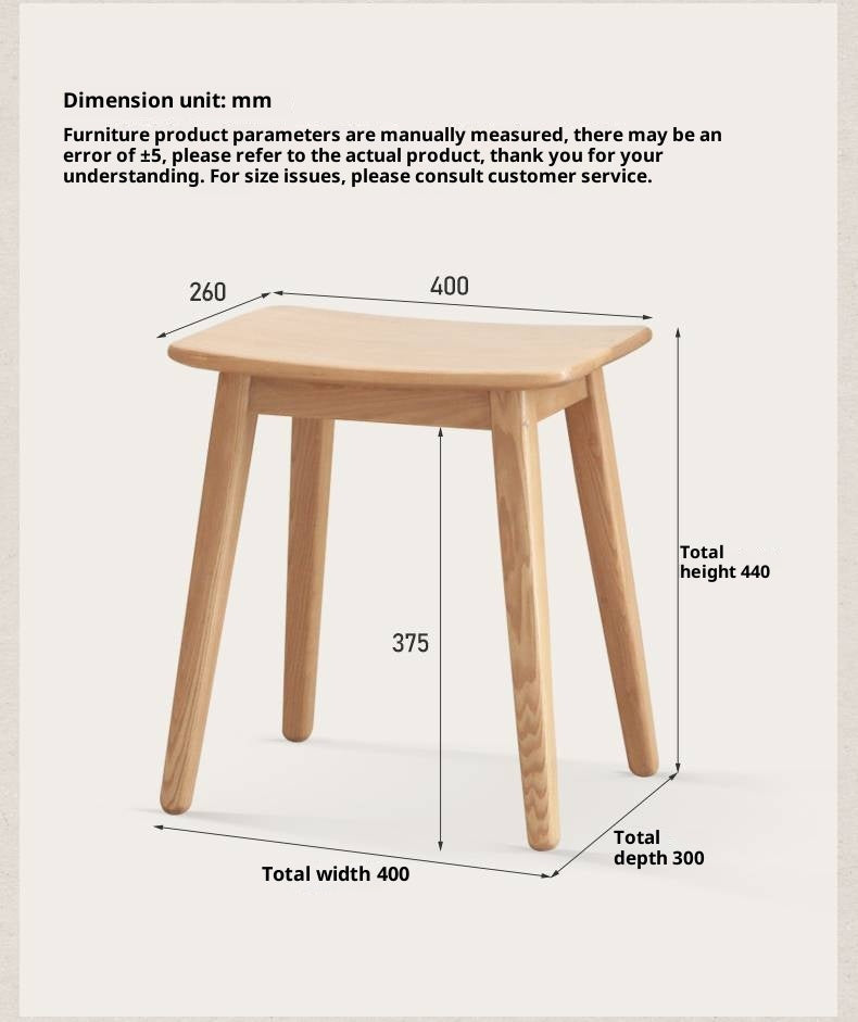 Oak Solid Wood Modern Dressing Table