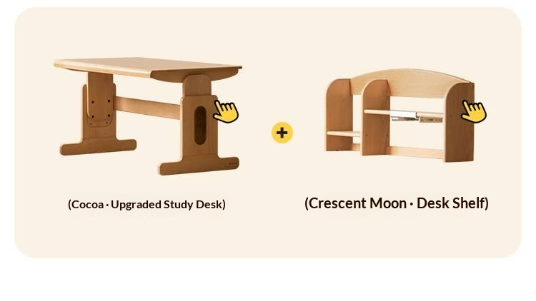 Rubberwood Solid Wood Children's Loft Bed