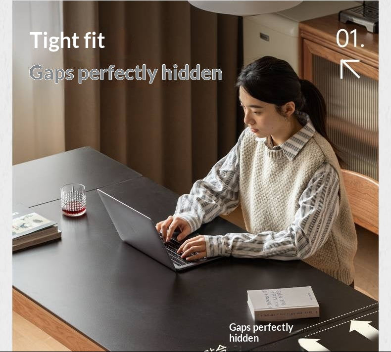 Cherry Solid Wood Extendable Slab Dining Table