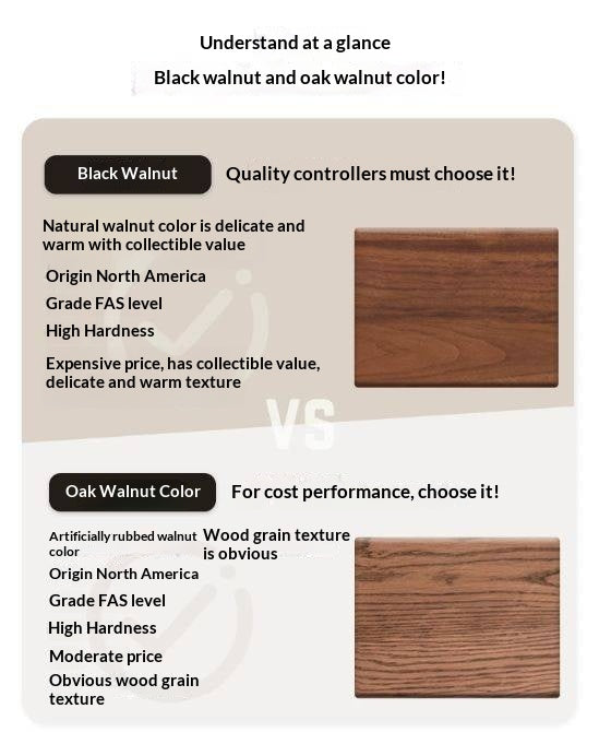 Black Walnut, South American Walnut, Oak Solid Wood Drawer, Modern Porch Cabinet