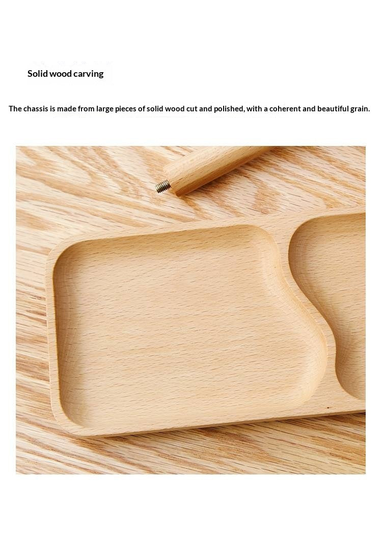 Beech, Black Walnut, Acacia Solid Wood Key Hanging Rack