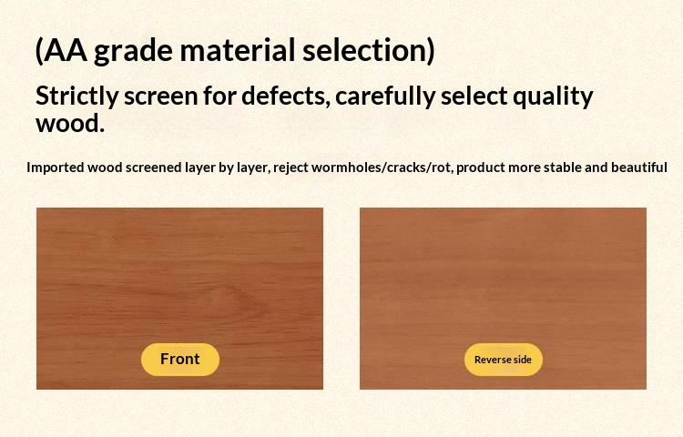 Rubberwood Solid Wood Kids’ Platform Bed and Hidden Storage