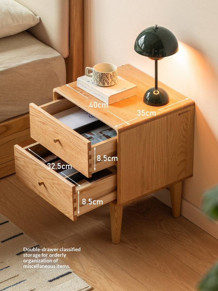 Beech, Oak, Solid RubberWood, Ash solid wood Nightstand