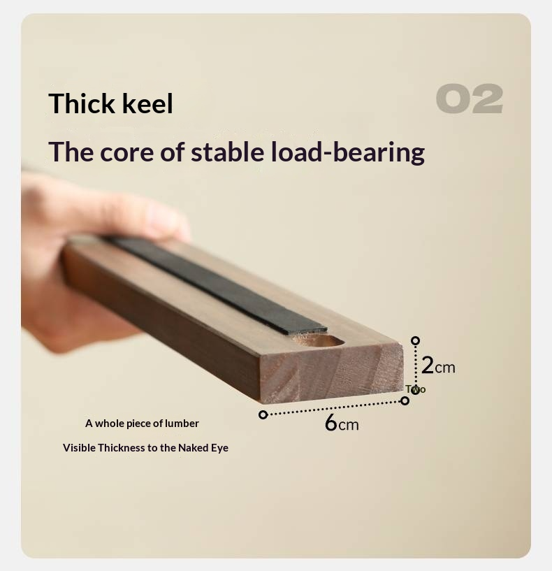 Black Walnut Solid Wood Bed with Top Genuine Leather Upholstery and Nordic High Headboard