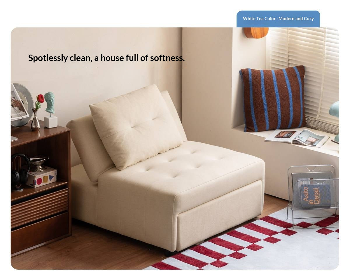 3-in-1 Convertible Sleeper Chair with Adjustable Backrest