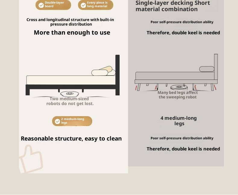 Ash Solid Wood Luminous Bed Modern Minimalist