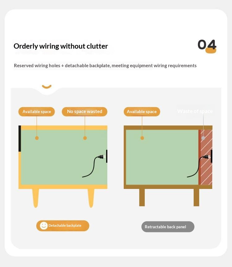 Pine, Cherry Solid Wood TV Cabinet, Rock Board.