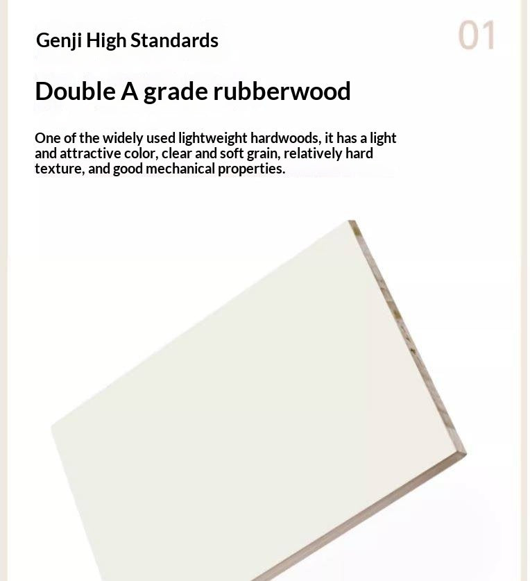 Solid Rubberwоod TV Cabinet Cream Style Large Capacity.