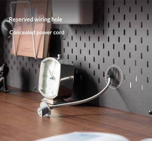 Black Walnut Solid Wood Combination Desk With Shelf