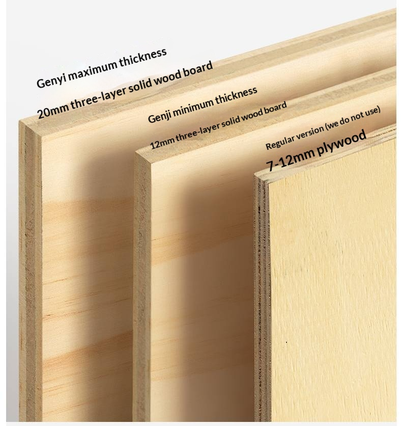 Genuine Leather Retro Box Bed — Black Upholstered, Simple Design