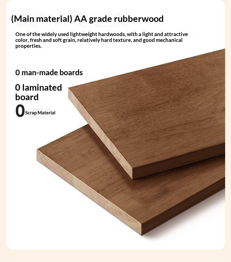 Solid RubberWood Kids Wardrobe Closet with Bear Handles and Storage Drawers