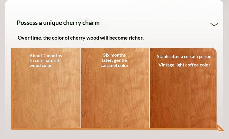 Cherry Solid Wood Ultra-thin Sideboard