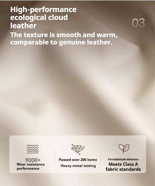 Oak Solid Wood Modern Long Soft Bench