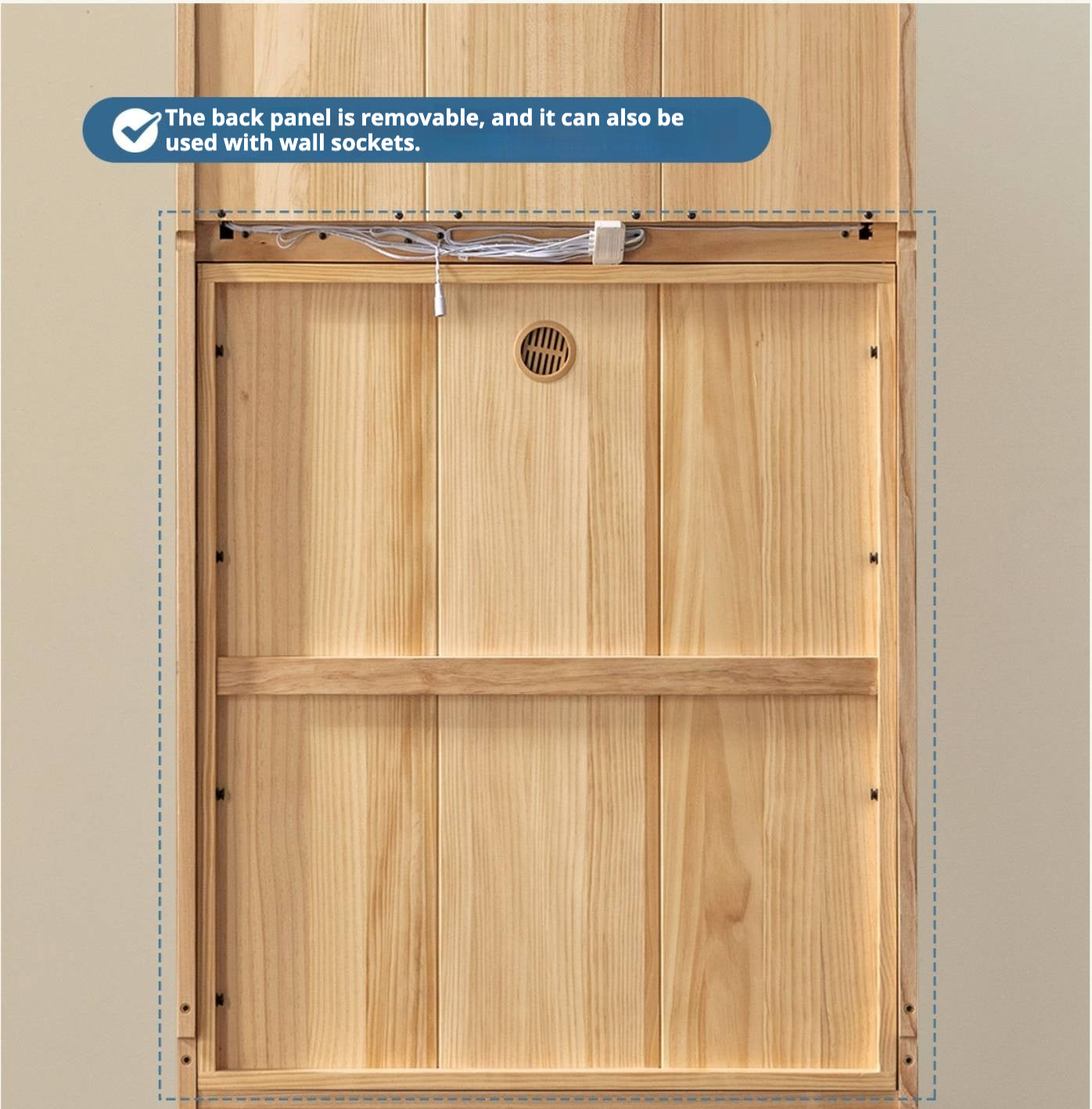 Oak, Ash Solid Wood Bookshelf with Integrated Booth Seating