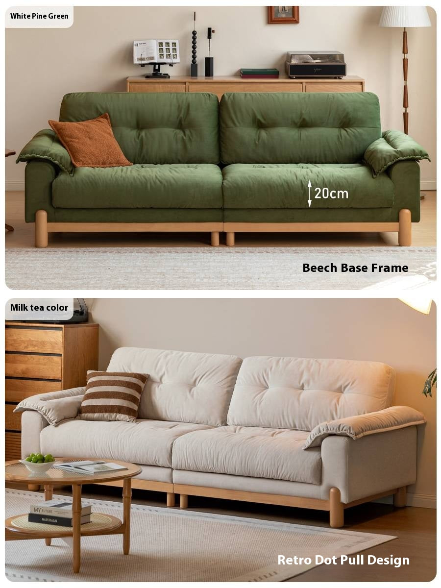 Beech Solid Wood cat scratching cloth sofa