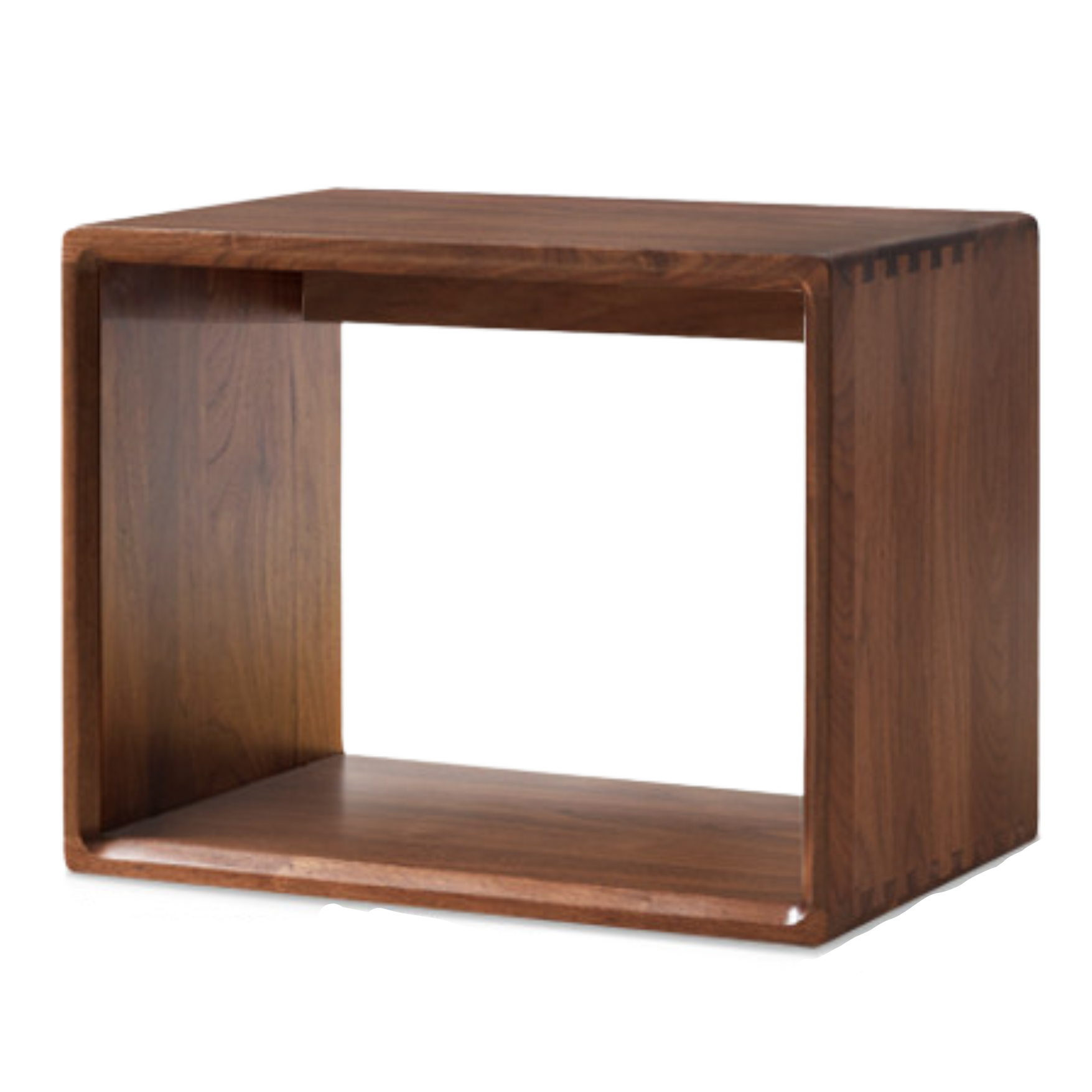 Ash, Black walnut, Oak solid wood small combination bookcase<