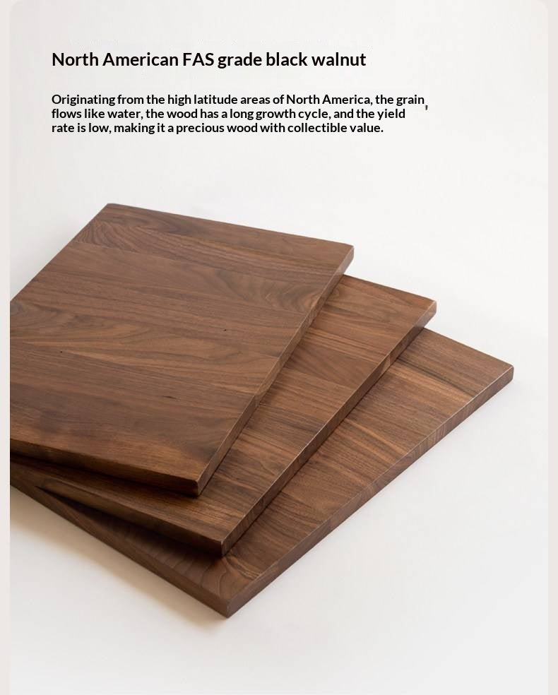 Black Walnut, Oak Solid Wood Floor-Standing Bookcase with Luxury Storage Cabinet