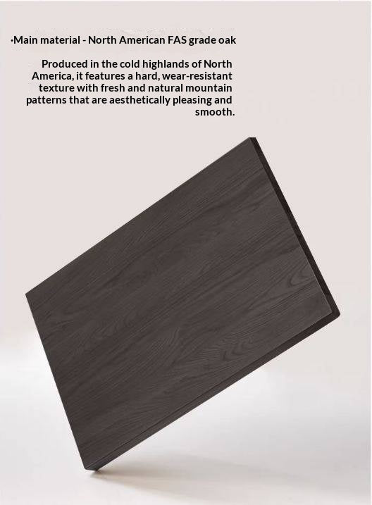 Oak Solid Wood TV Stand Combination Bookcase