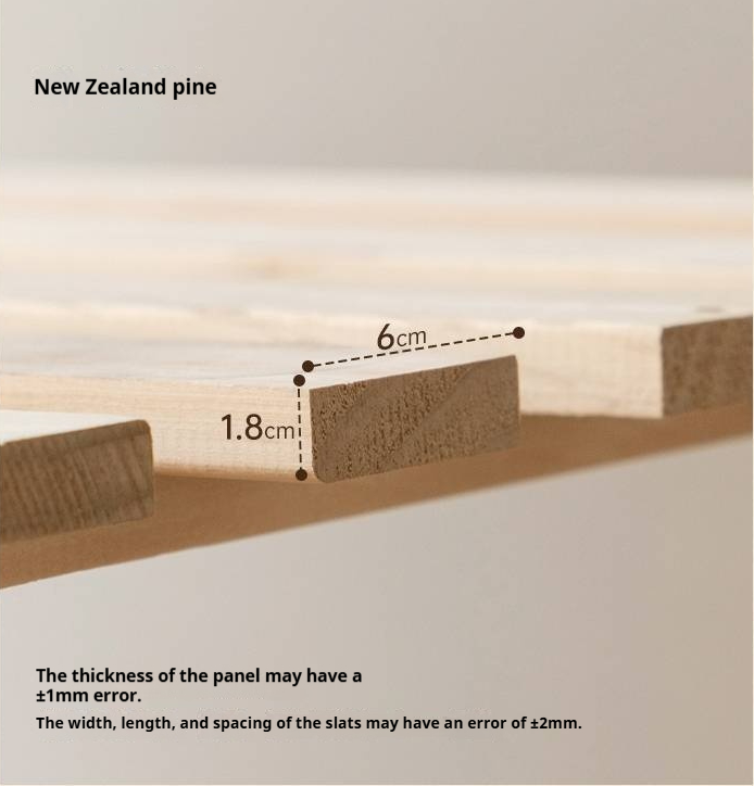 Poplar Solid Wood Windsor Bed, Retro Vintage Style