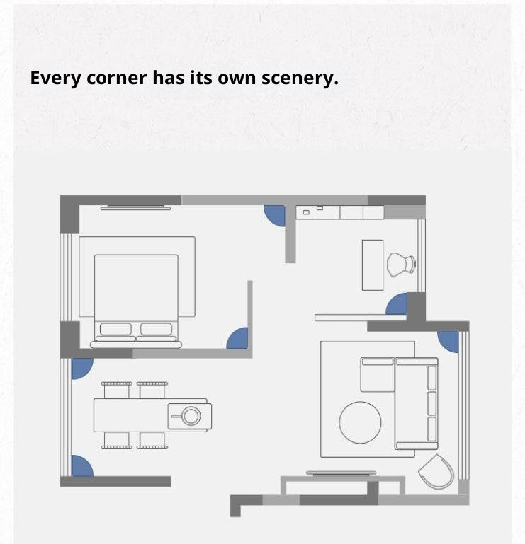 Oak Solid Wood Bauhaus Style Corner Bookshelf