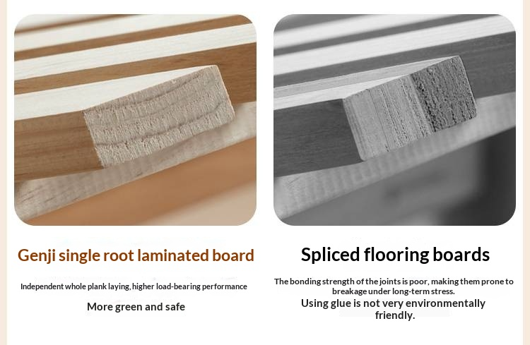 Beech Solid Wood Children's Organic Leather Soft High Headboard Biscuit Bed