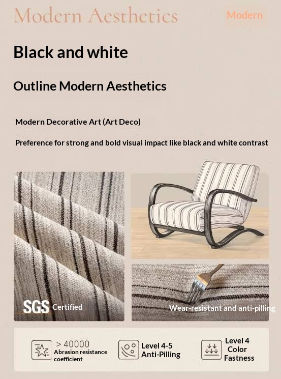 Ash Solid Wood Mid-Century Modern Rocking Accent Chair with Bentwood Frame