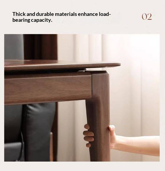 Sandalwood Solid Wood Modern Style Office Desk