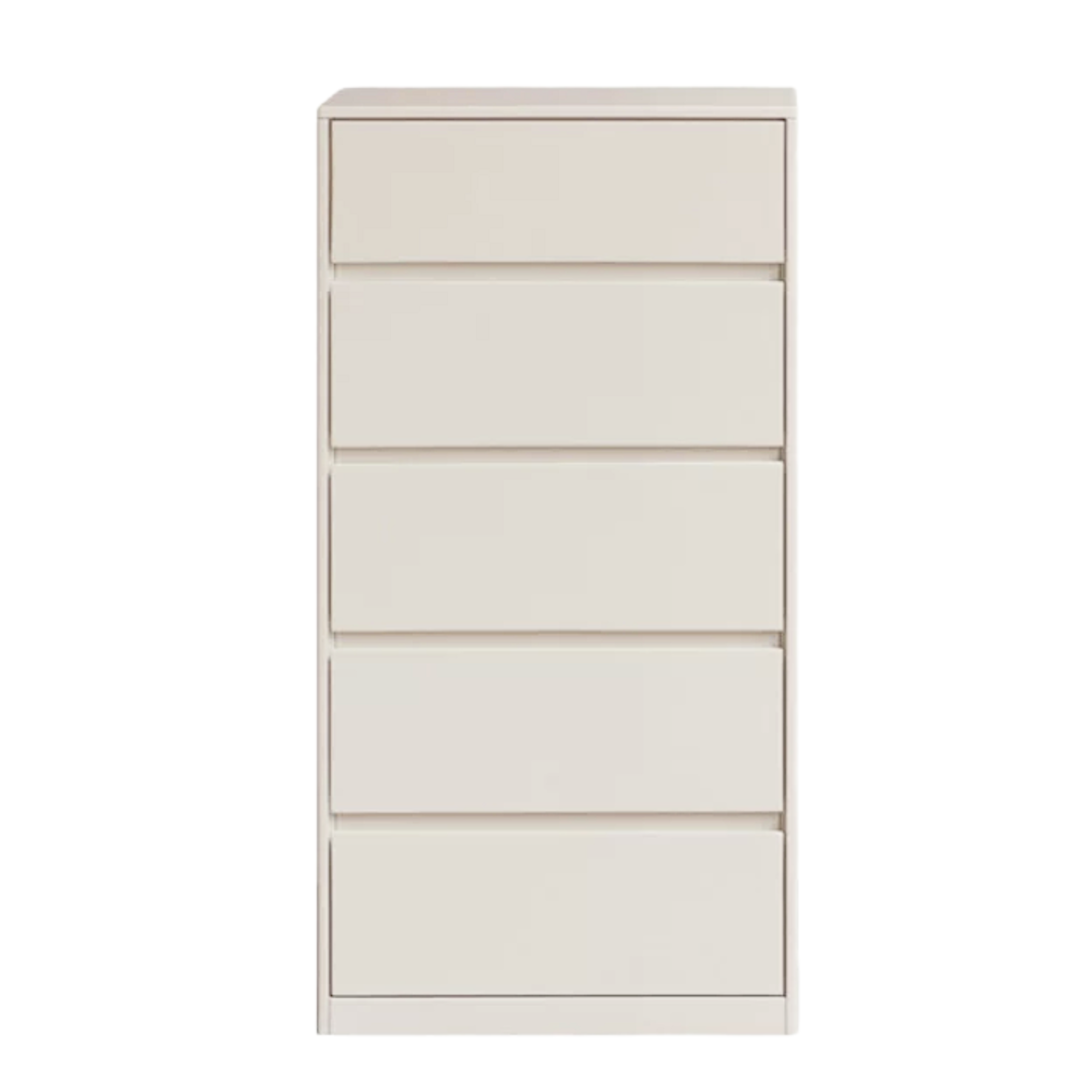 Solid Rubberwood Cream Style Chest of Drawers