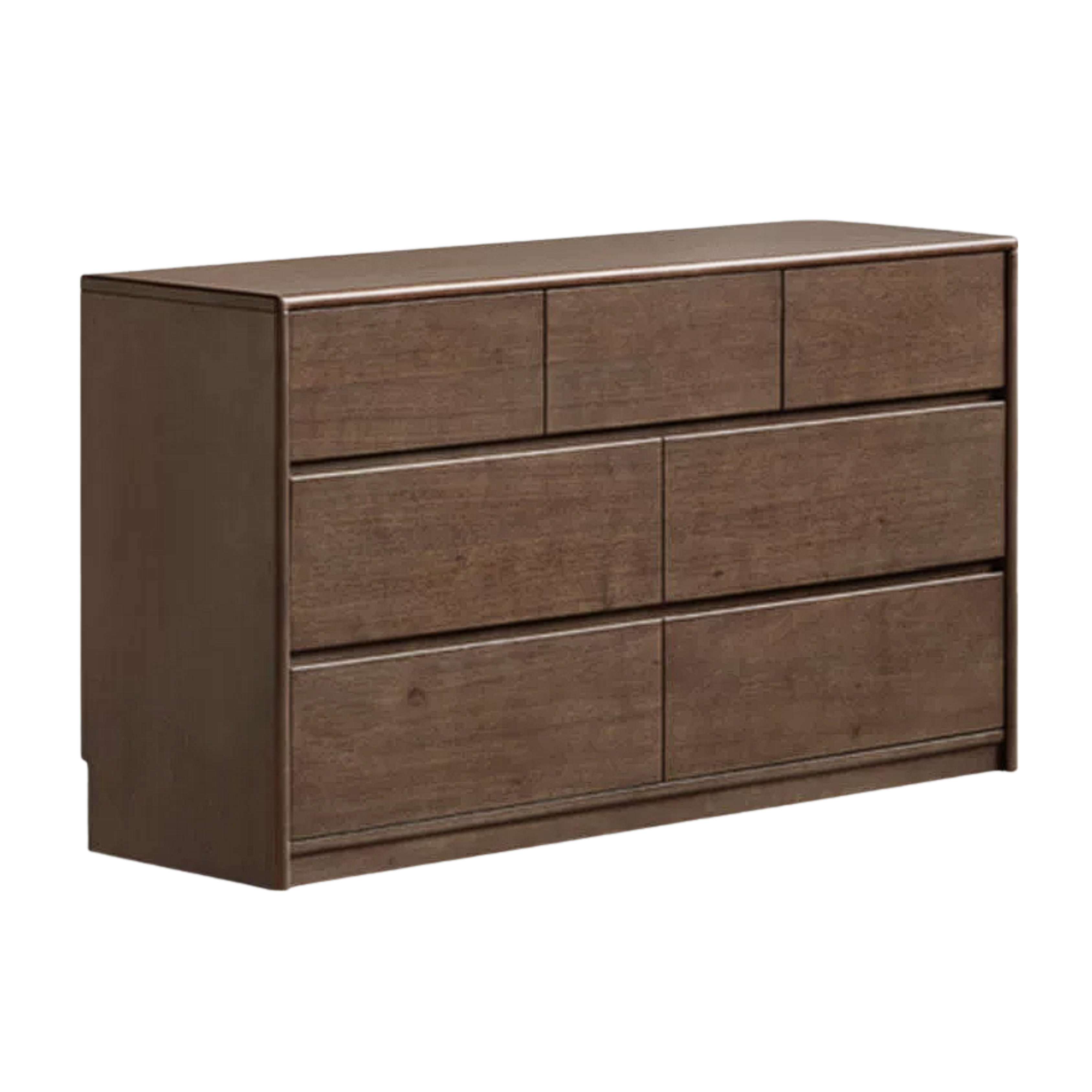 Black Walnut, South American Walnut Solid Wood chest of drawers