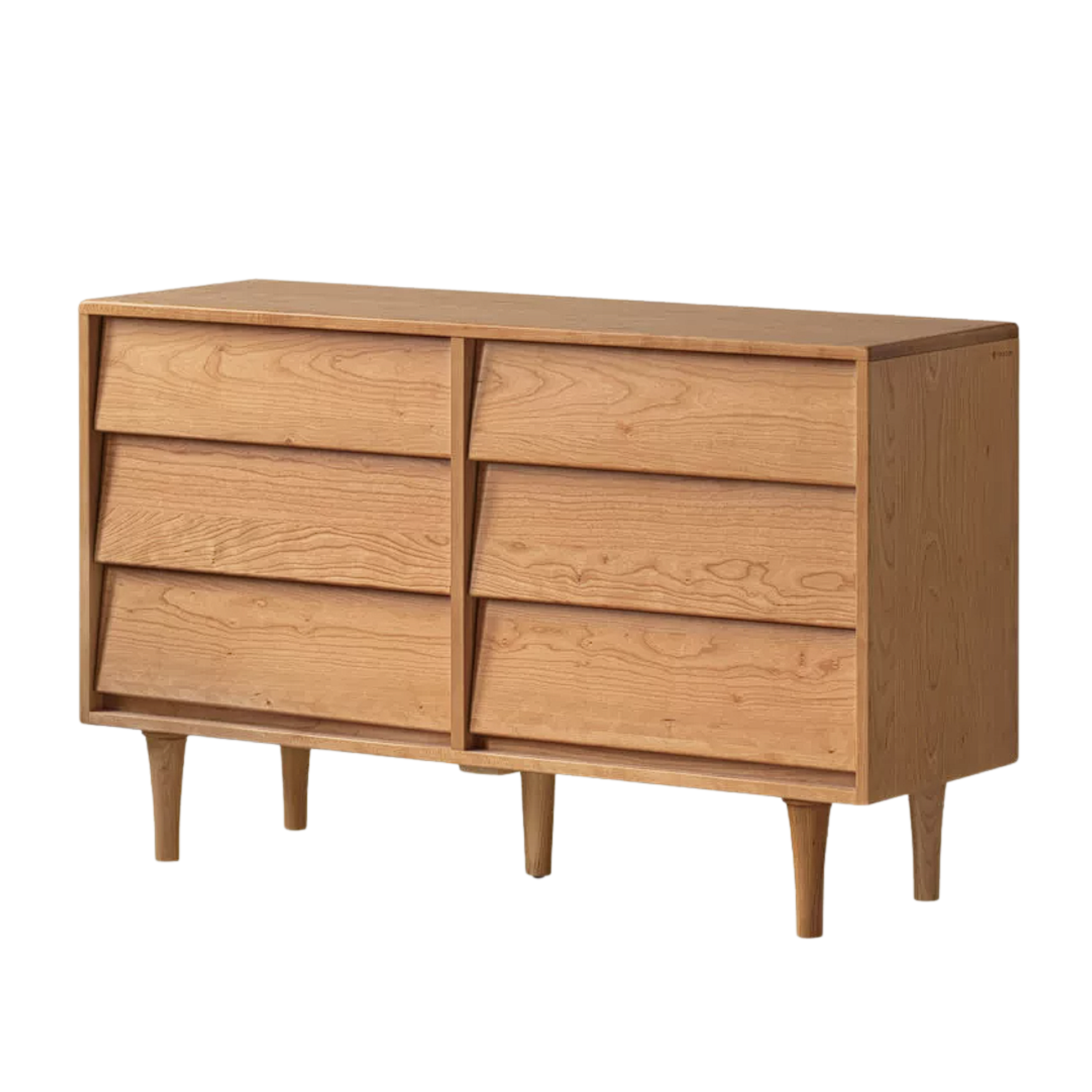 Black Walnut Solid Wood antique Style Chest of Drawers