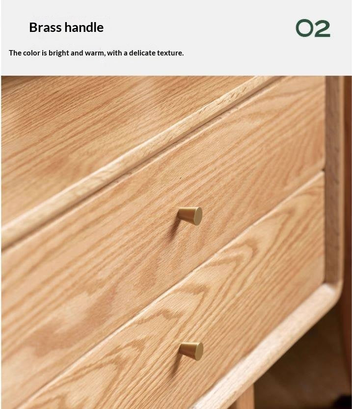 Oak, Beech Solid Wood, Solid RubberWood TV Stand