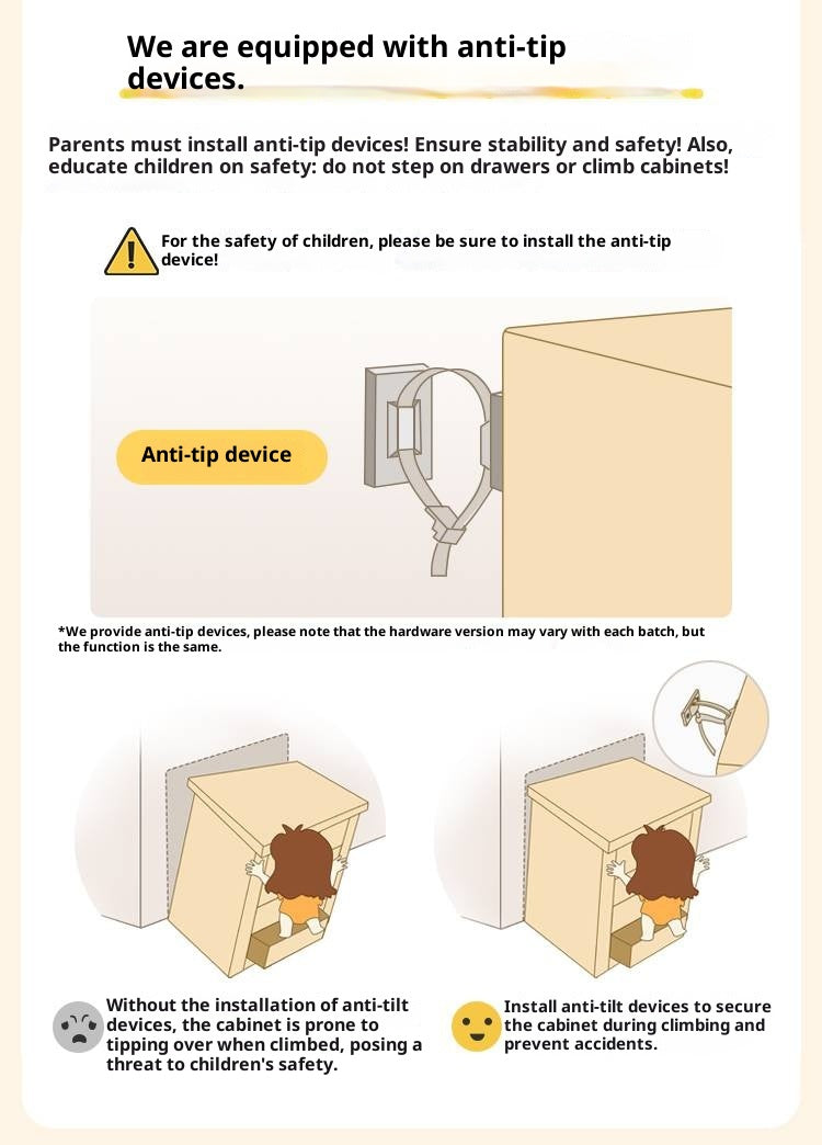 Oak Solid Wood Original Wood Style Children's Wardrobe