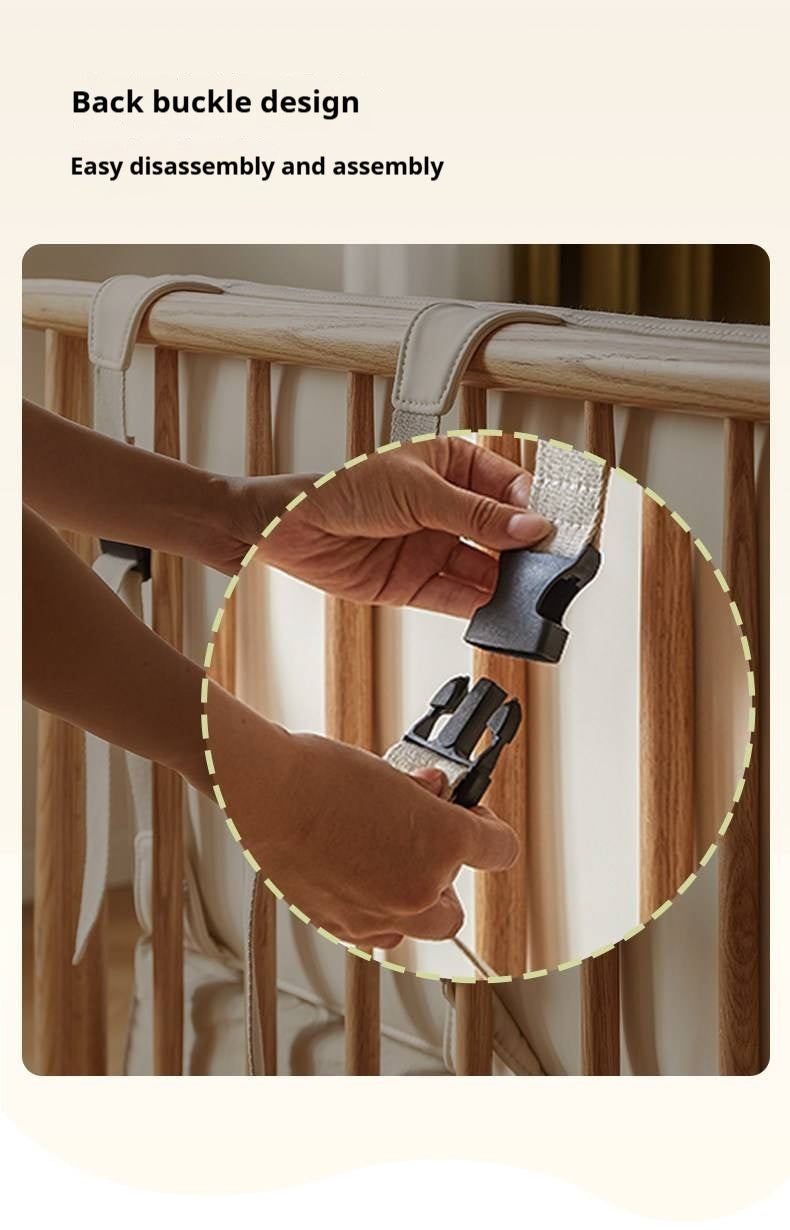 Headboard Backrest Cushion with Creamy White Leather