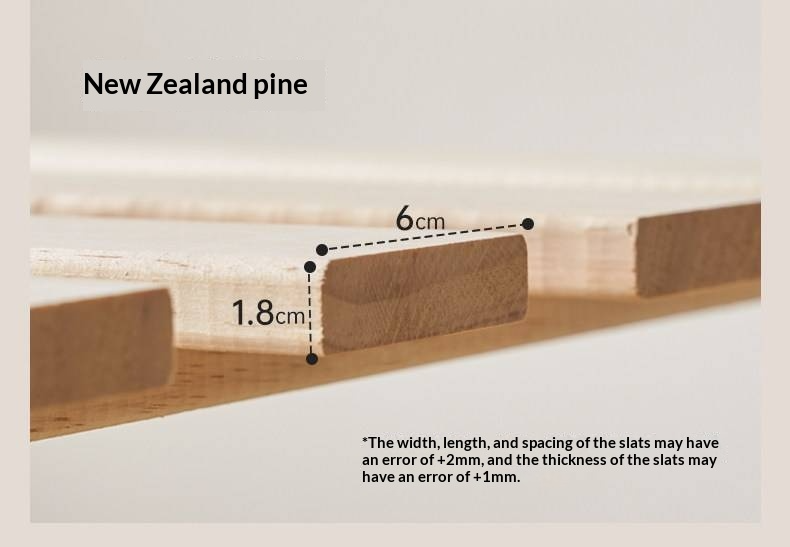 Oak Solid Wood Box Bed — Modern Minimalist Design