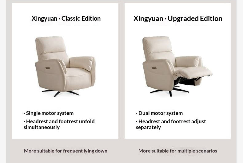 Genuine Leather Modern Functional Electric Chair