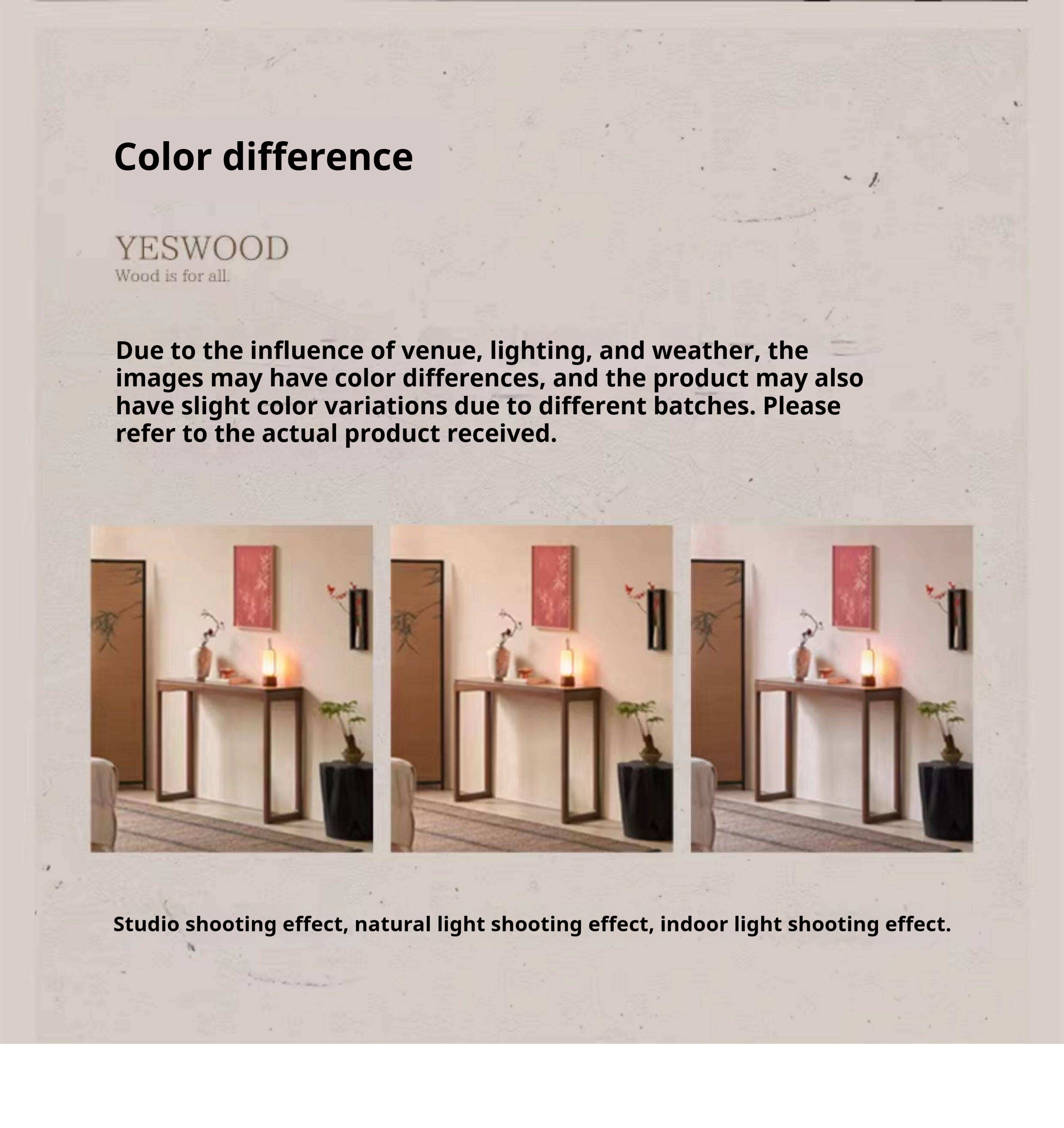 Oak Solid Wood Console Table, Entryway Bench