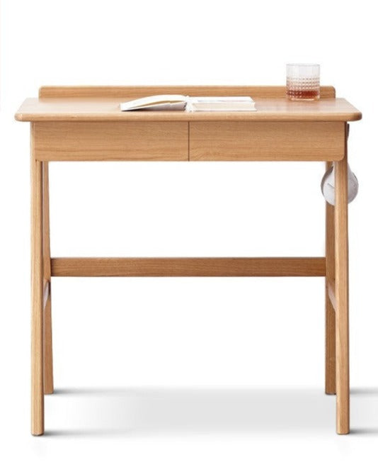 Office desk, console table, dressing table Oak solid wood-