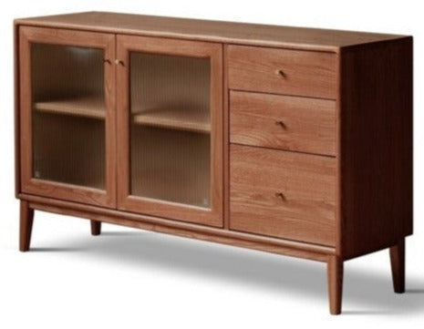 Oak solid wood Sideboard, Buffet cabinet :