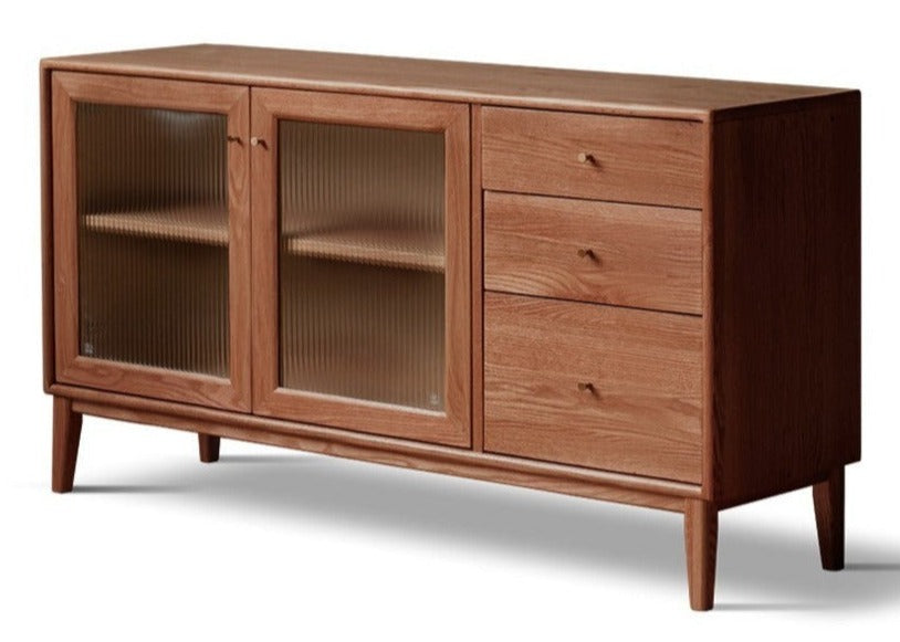 Oak solid wood Sideboard, Buffet cabinet :