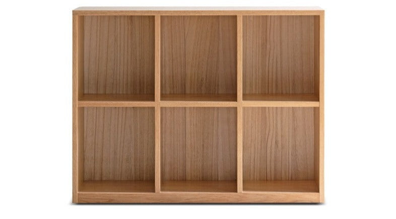 Combination bookshelf , floor shelf Oak solid wood"
