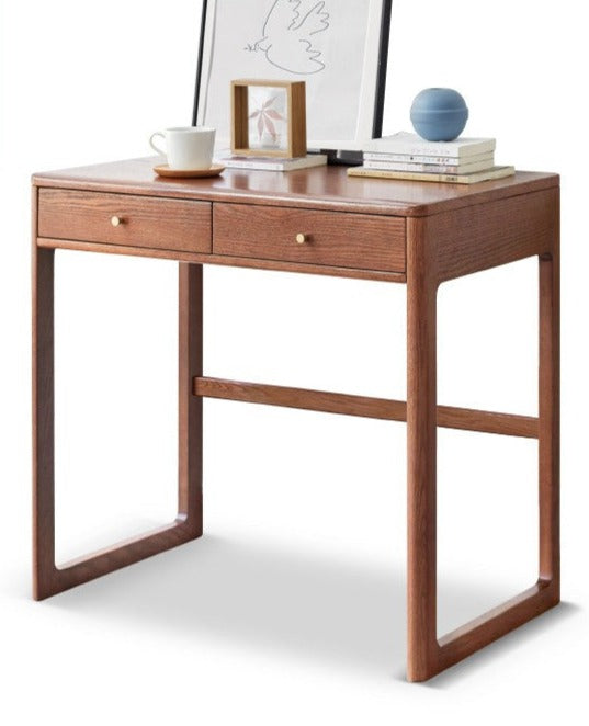 Small office desk Oak solid wood"+