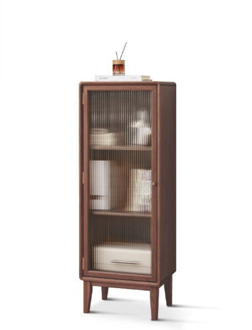 Side Cabinet ,small bookcase Oak solid wood"